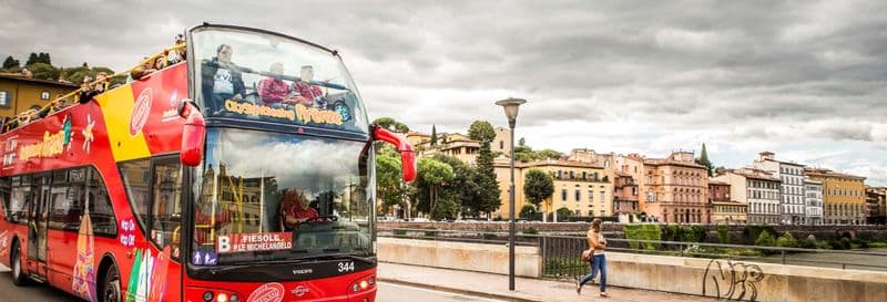 Bus touristique de Florence