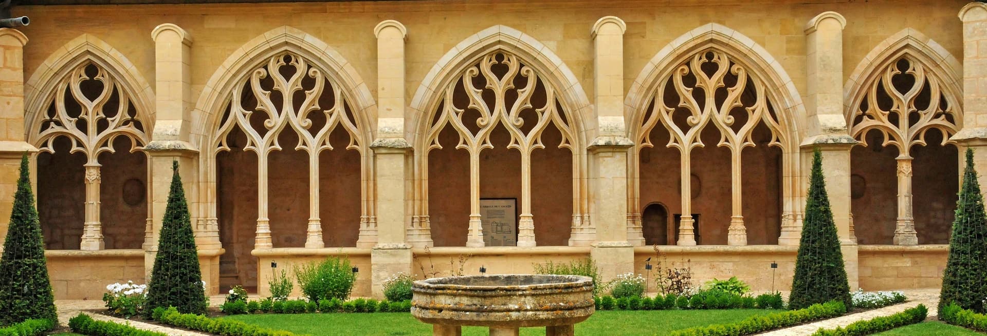 Billet pour le cloître de l'abbaye de Cadouin
