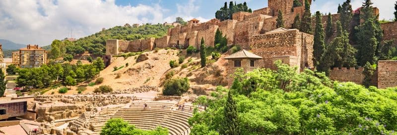 Visite guidée de l'Alcazaba et du théâtre romain