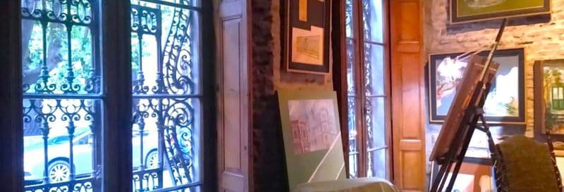 Billet Visite d'un atelier d'art à San Telmo