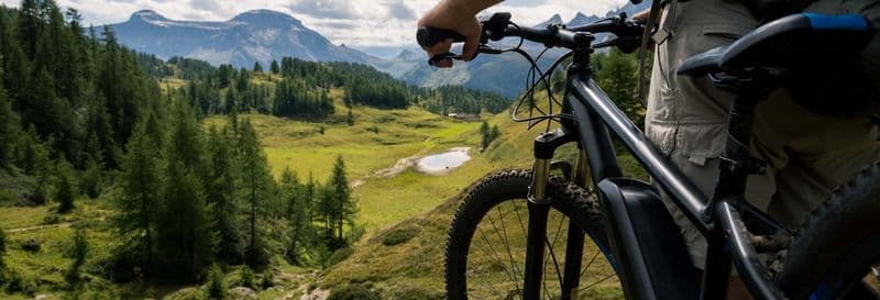 Balade à vélo électrique dans Bariloche
