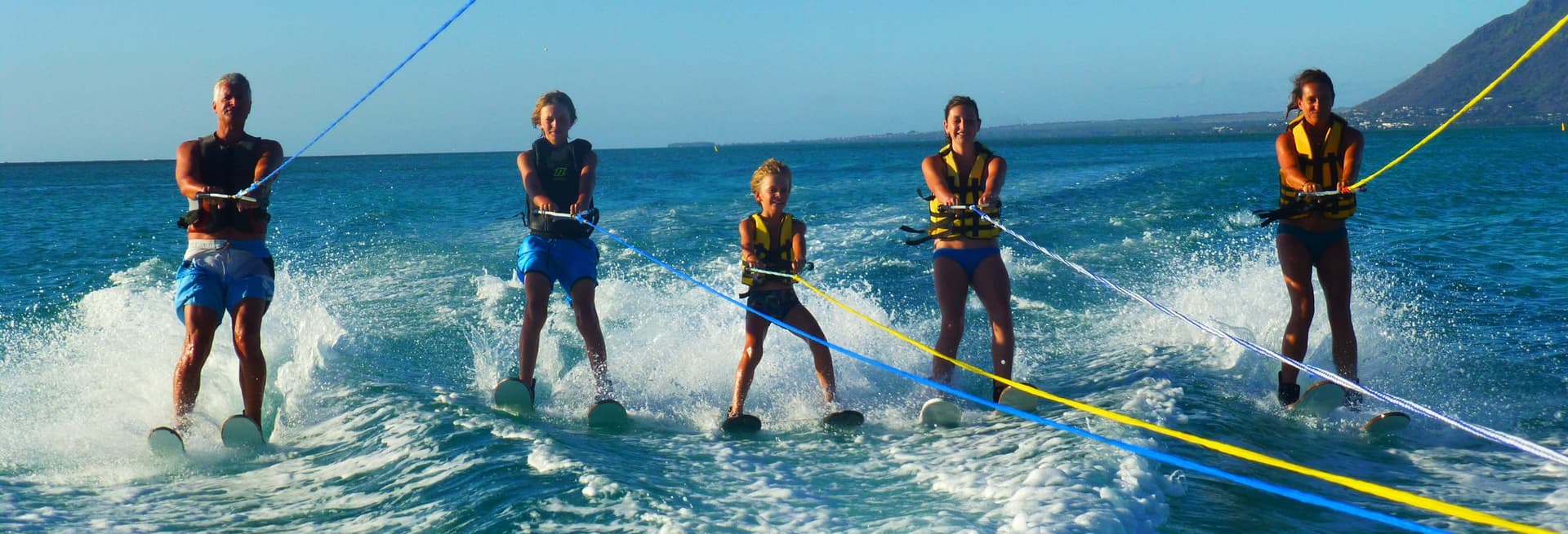 Ski nautique ou wakeboard sur l'île de Sal