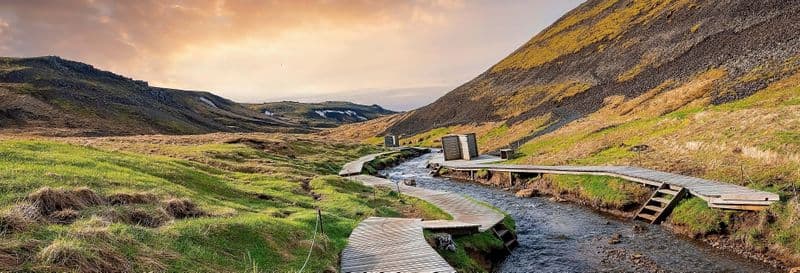 Billet Excursion au lac Kleifarvatn et Seltún + Randonnée dans la vallée de Reykjadalur