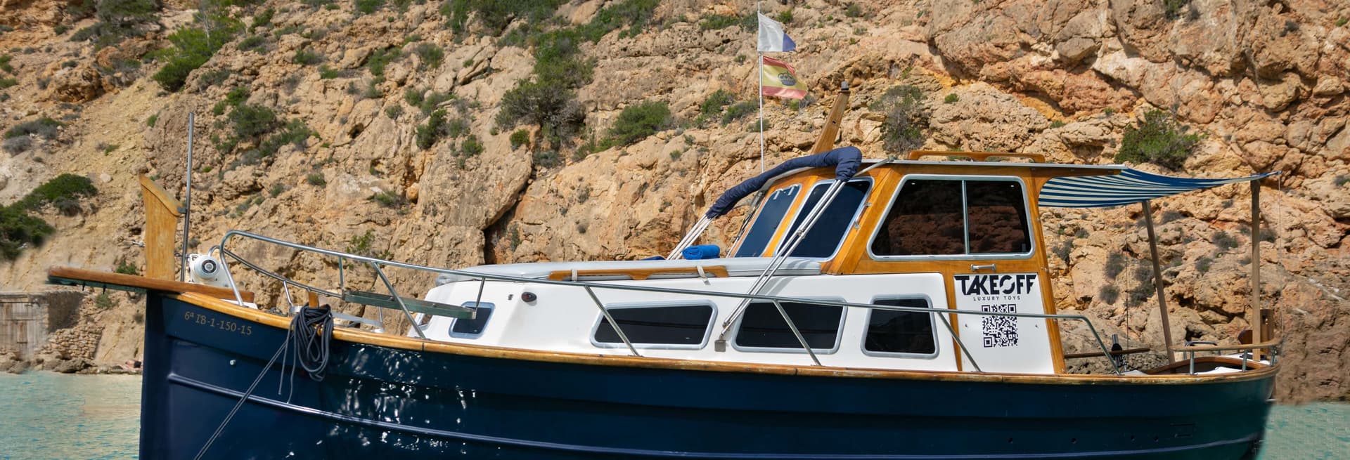 Billet Balade en bateau privé au large de la Cala Bassa et de l'île de Conejera