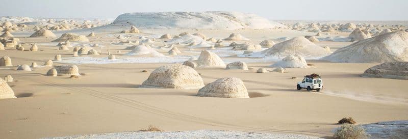 Billet Excursion privée dans le désert blanc et l'oasis de Bahariya