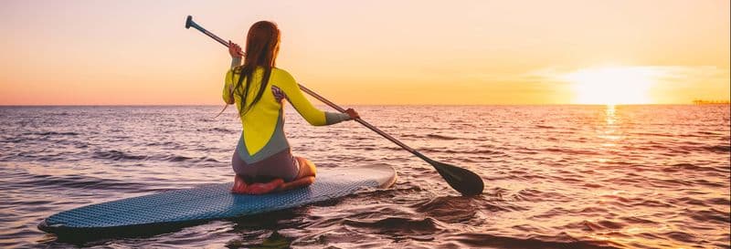 Balade en paddle à Barcelone