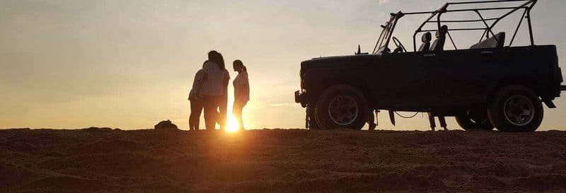 Billet Jeep safari à Albufeira au coucher de soleil
