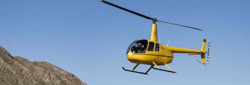 Vol en hélicoptère à Potrerillos