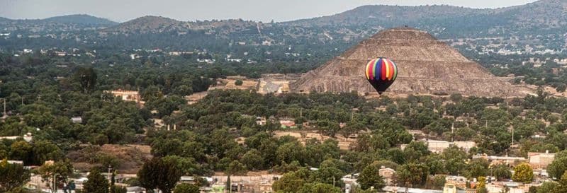 Billet Vol privé en montgolfière à Teotihuacán