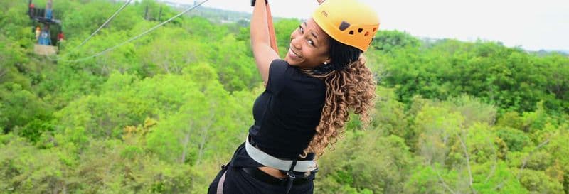 Billet Tyrolienne et buggy au Bavaro Adventure Park