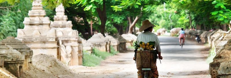 Billet Balade à vélo dans Yangon + déjeuner