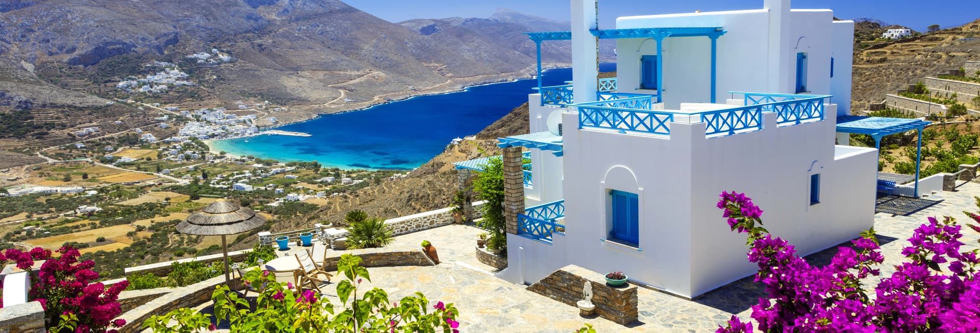 Visite dans Amorgos, le tour de l'île
