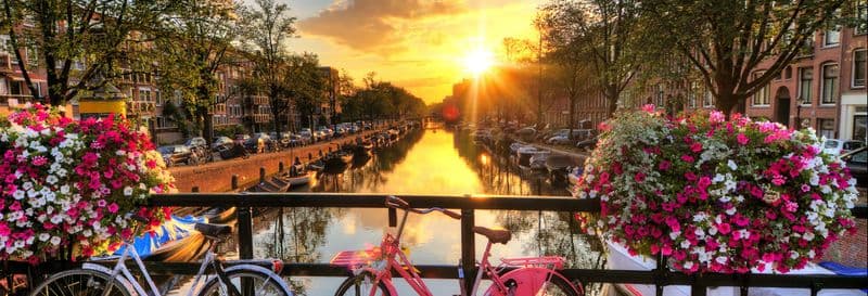 Billet Visite d'Amsterdam à vélo + Balade en bateau sur les canaux