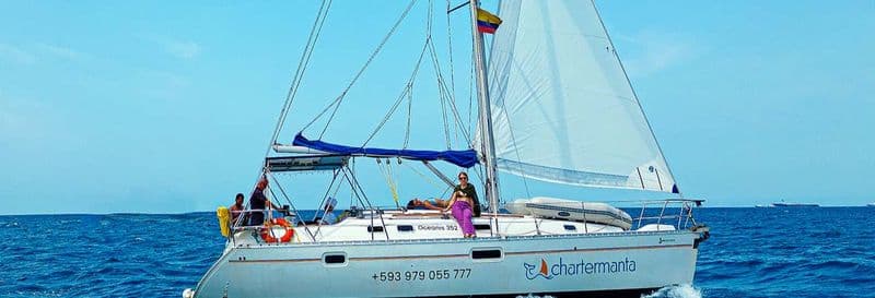 Cours de voile à Manta