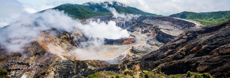 Billet Volcan Poás, Cascade de La Paz et plantation de café