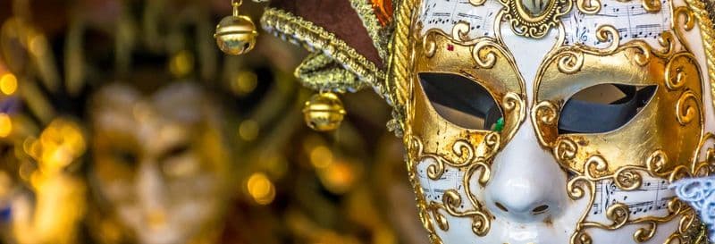 Billet Visite sur le thème des origines du carnaval de Venise