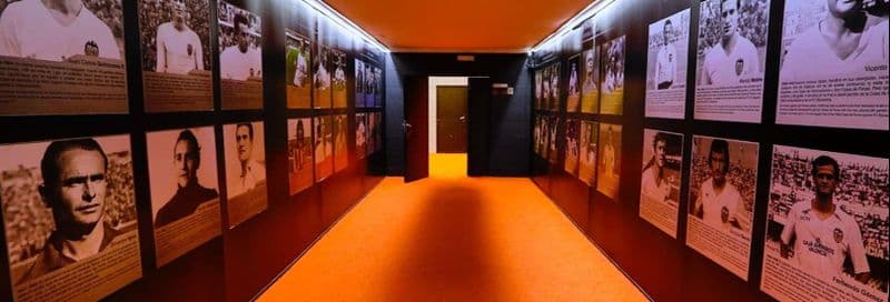 Visite du stade de Mestalla