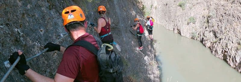 Via ferrata du canyon d'Almadenes