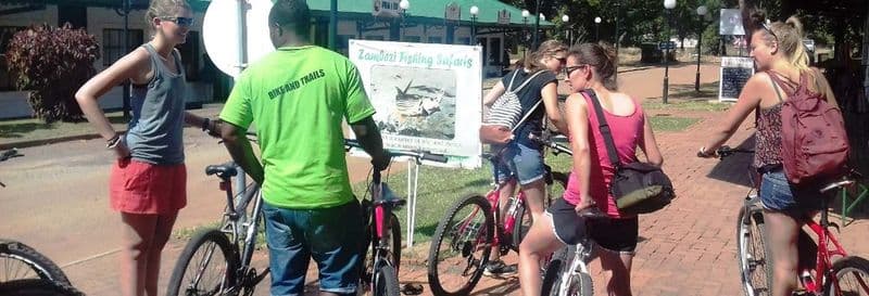 Visite de Victoria Falls à vélo