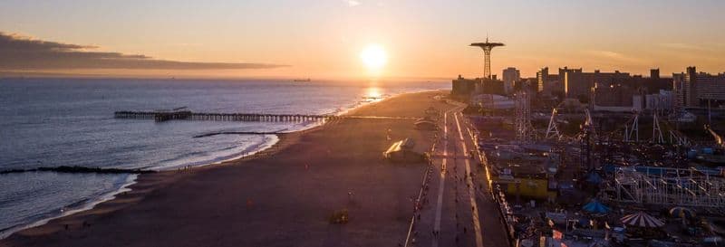 Visite des arrondissements de New York et de Coney Island
