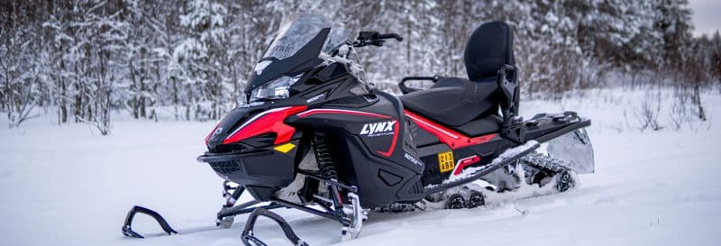 Balade en motoneige à Rovaniemi