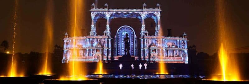 Billet Spectacle de son et lumières au temple Akshardham