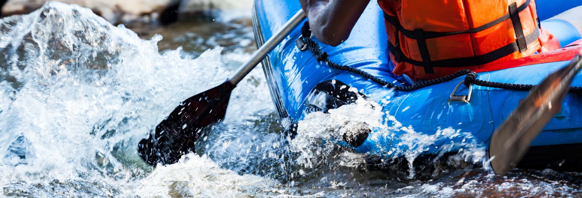 Rafting sur la rivière Kuusaa à Lakeland