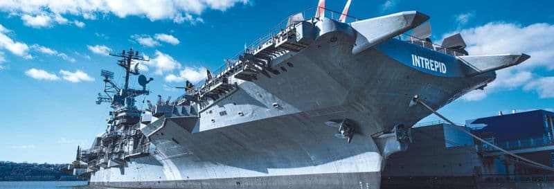 Billet pour le musée Intrepid