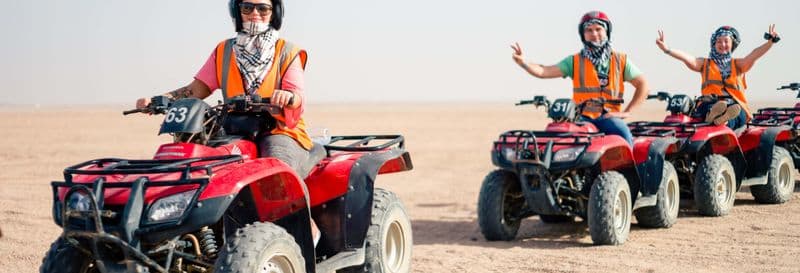 Billet Balade en quad aux pyramides de Gizeh