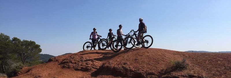Balade à vélo électrique à la montagne Sainte-Victoire