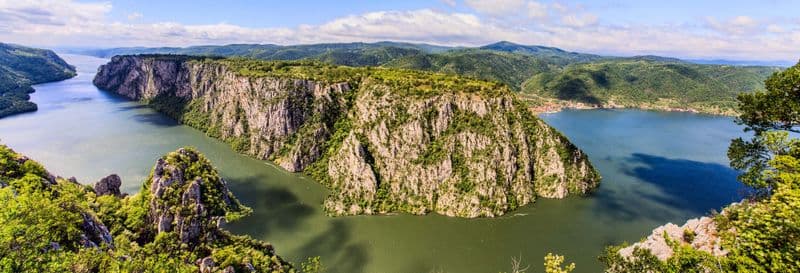 Billet Forteresse de Golubac, gorges du Danube et portes de fer