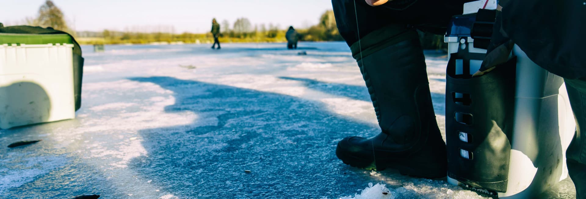 Pêche sur glace à Rovaniemi