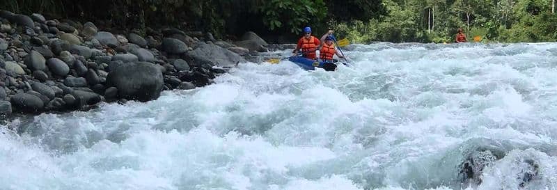 Billet Rafting dans la rivière Savegre