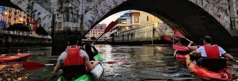Balade en kayak dans Bilbao
