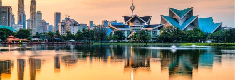 Balade à vélo dans Kuala Lumpur