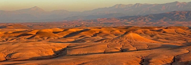Nuit dans le désert d'Agafay