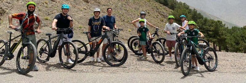 Billet Balade à vélo électrique dans les montagnes de l'Atlas