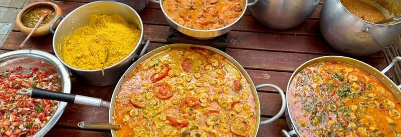 Cours de cuisine avec une famille afro-brésilienne