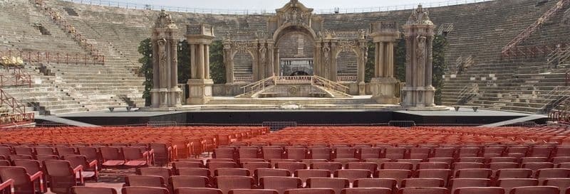 Spectacle d'opéra au Festival Arena de Verona