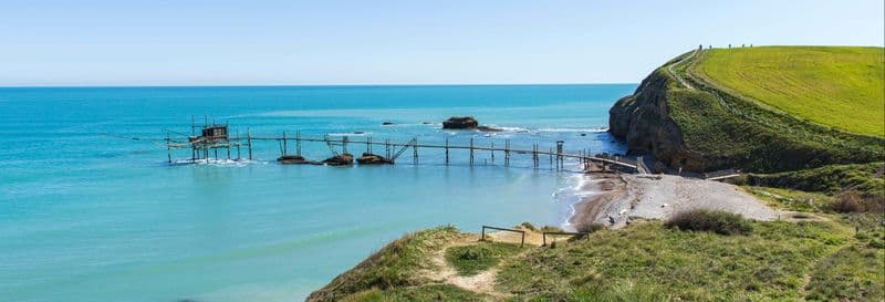 Balade à vélo électrique sur la Côte des Trabocchi