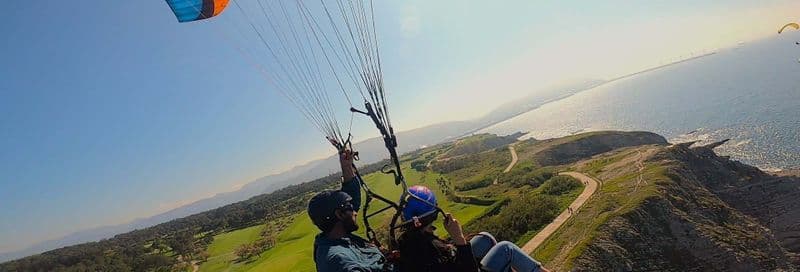Vol en parapente au-dessus de Getxo