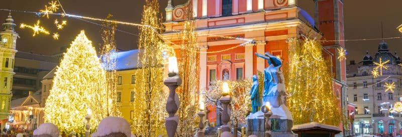 Billet Visite sur le thème de Noël dans Ljubljana