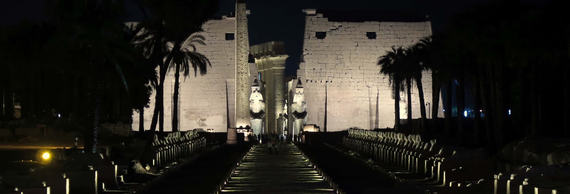 Spectacle de son et lumière au Temple de Karnak