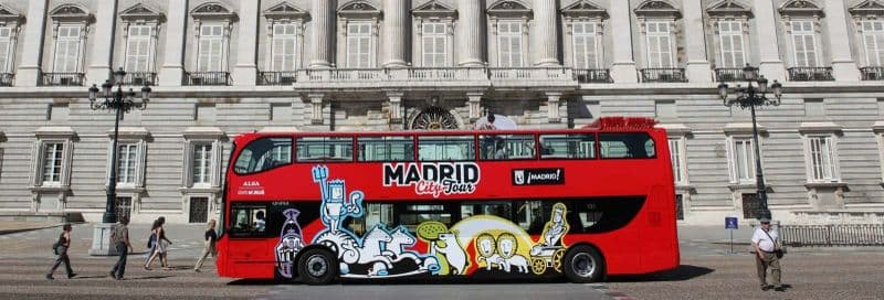 Billet Bus touristique de Madrid