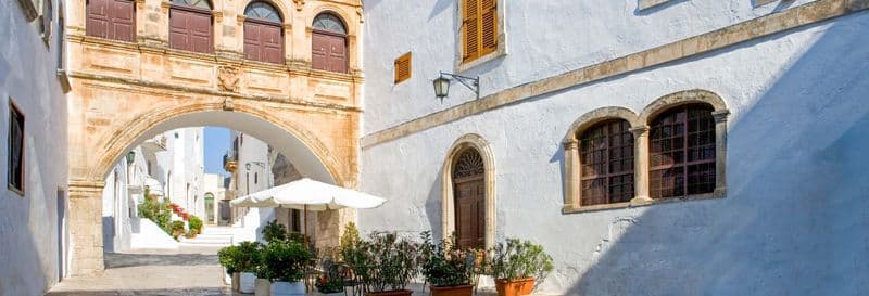 Billet Excursion à Ostuni, Polignano a Mare et Cisternino