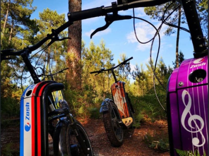 Randonnée à trottinette électrique tout-terrain à Biganos (33)