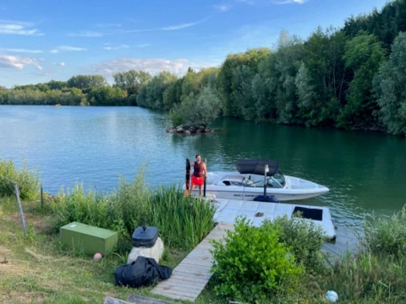 Ski nautique à Ézy-sur-Eure (27)