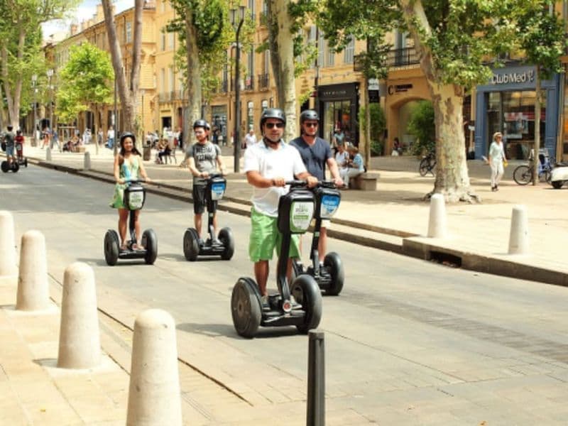 Visite d'Aix-en-Provence à Segway (13)