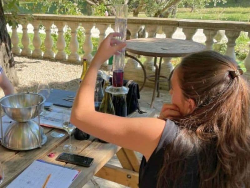 Billet Atelier assemblage de vin au Château des Coccinelles (30)