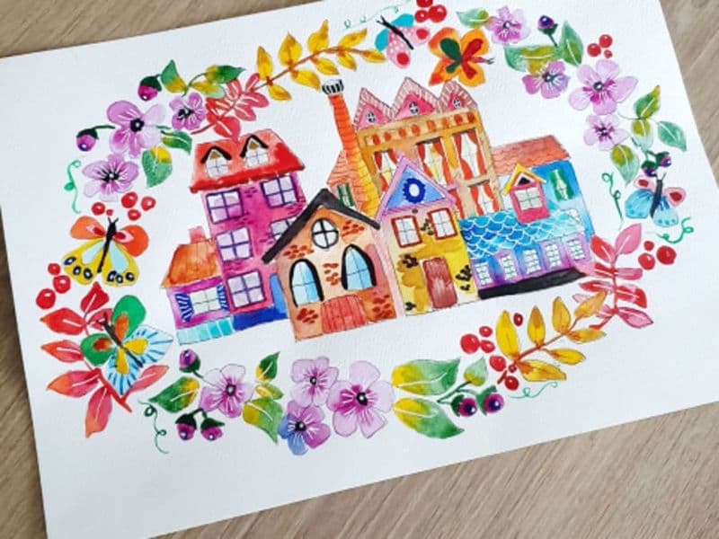 Atelier Aquarelle parent/enfant à Lille (59)